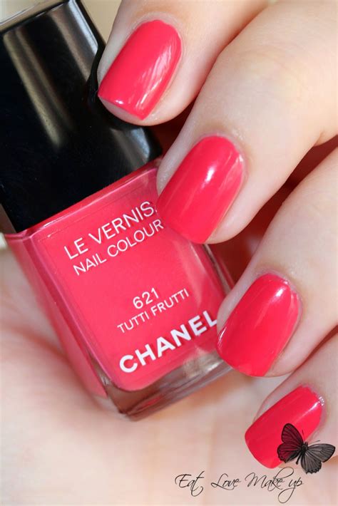 chanel tutti frutti nail polish|chanel nail varnish colors.